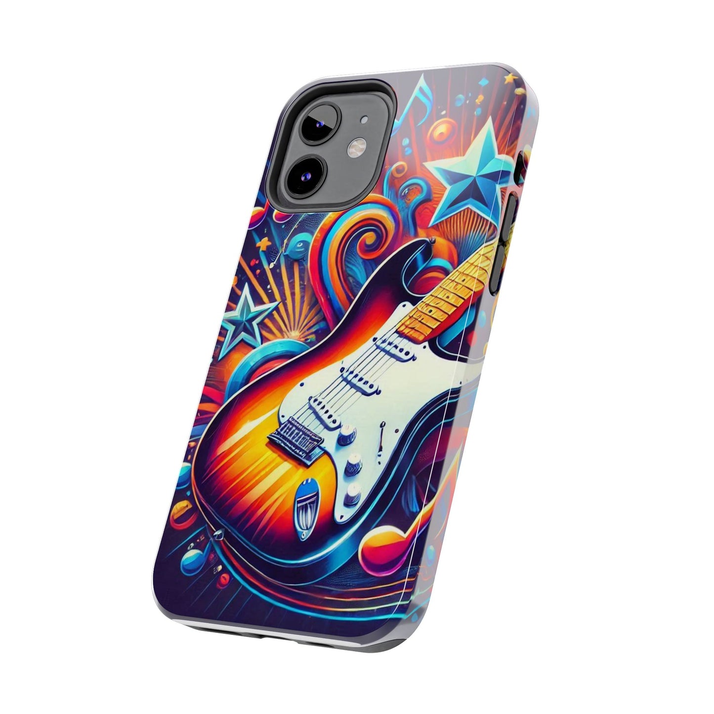 Vibrant Guitar Phone Case - Perfect for Music Lovers