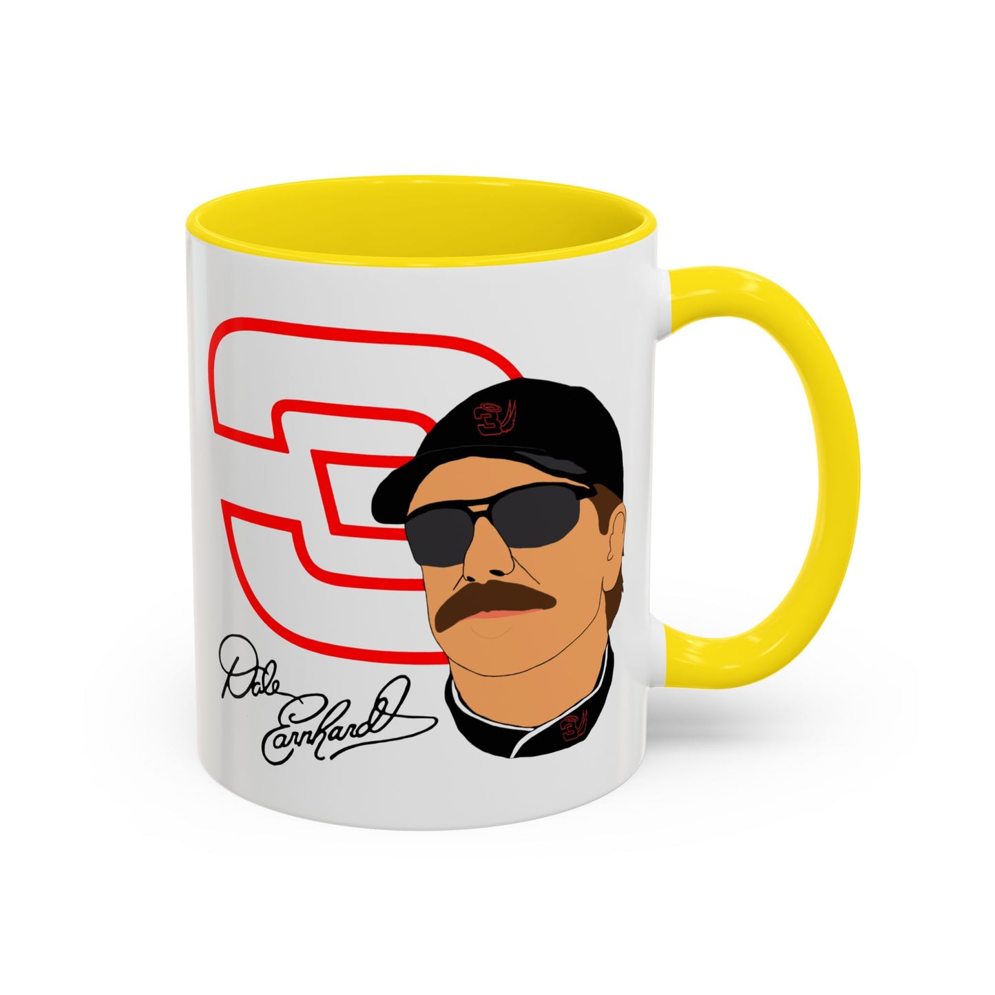 Mug - Dale Earnhardt Sr. #3 NASCAR Stock Car Racing Fan Coffee Cup 11oz 15oz