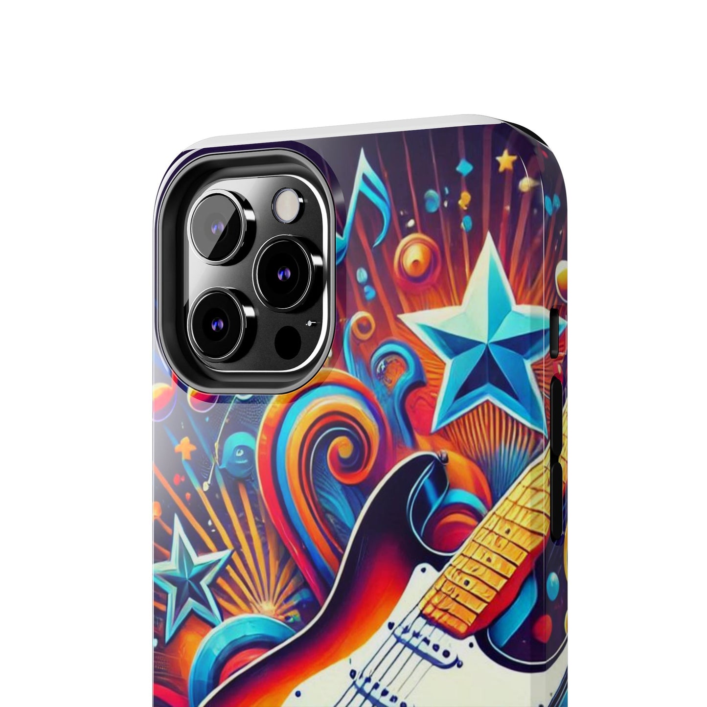 Vibrant Guitar Phone Case - Perfect for Music Lovers