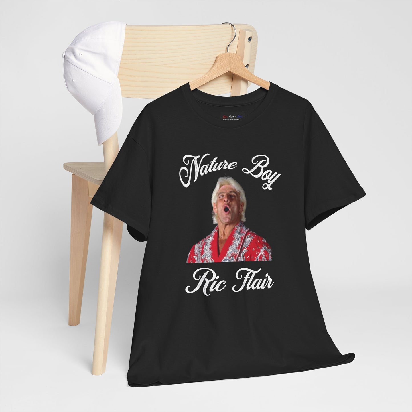 Nature Boy Ric Flair Unisex Heavy Cotton Tee - Vintage Wrestling Shirt