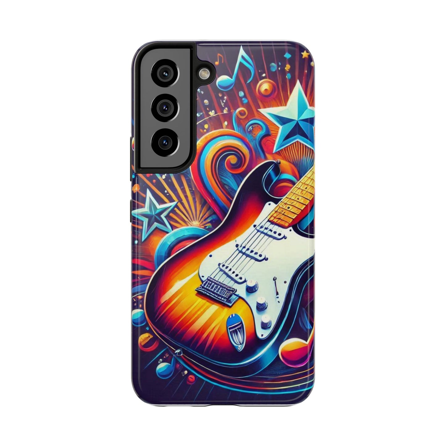 Vibrant Guitar Phone Case - Perfect for Music Lovers