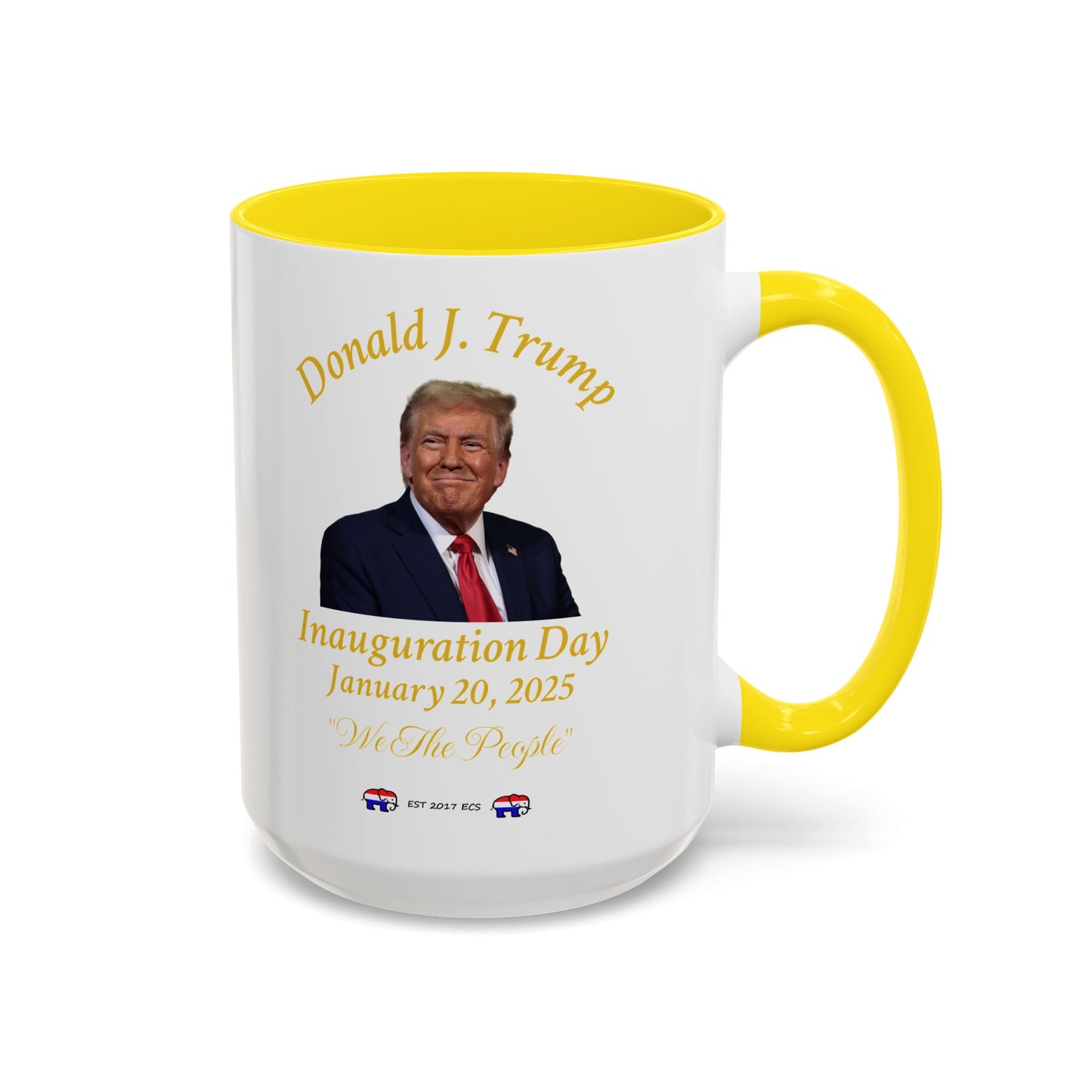 Donald J. Trump Inauguration Day Coffee Mug - 11oz & 15oz Celebrate January 20, 2025