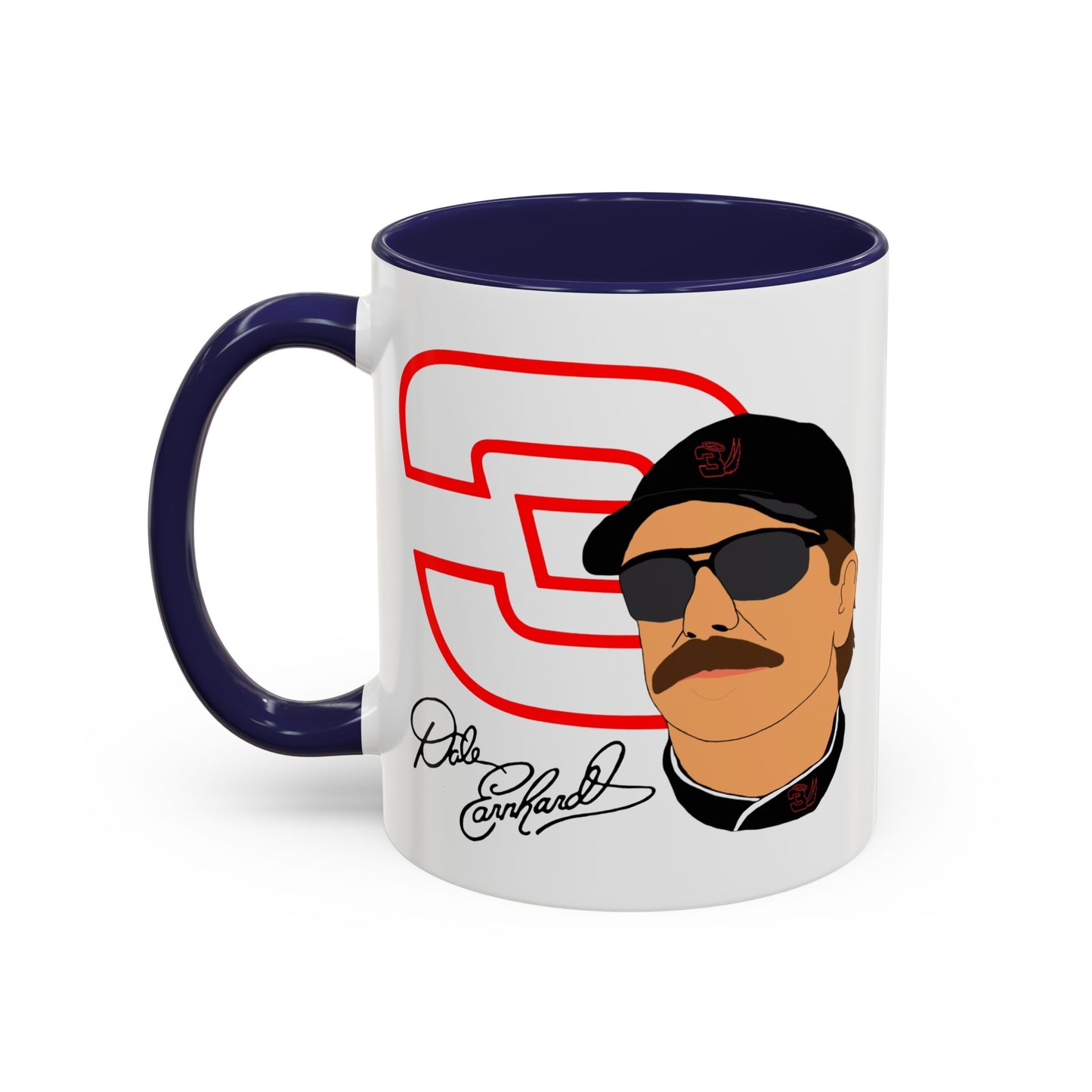 Mug - Dale Earnhardt Sr. #3 NASCAR Stock Car Racing Fan Coffee Cup 11oz 15oz