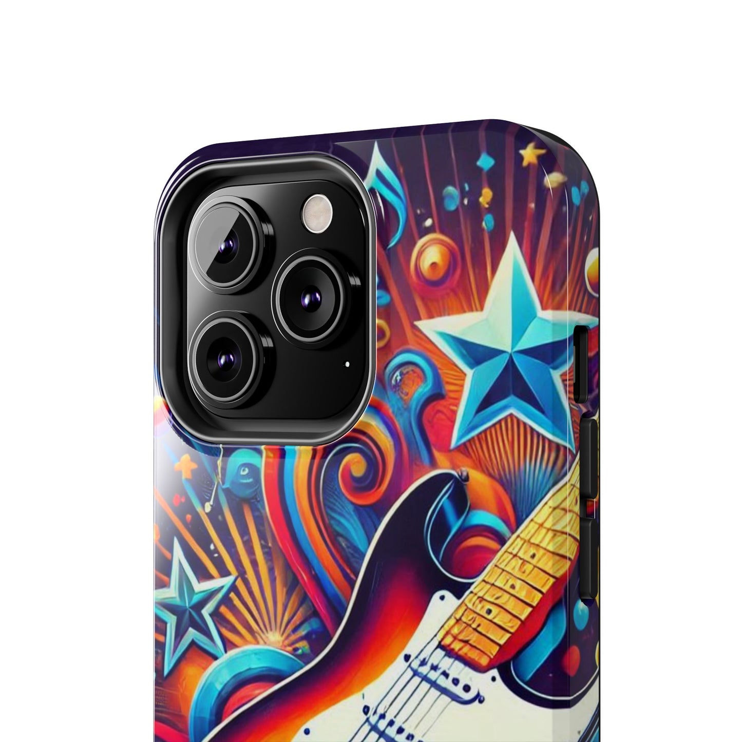 Vibrant Guitar Phone Case - Perfect for Music Lovers