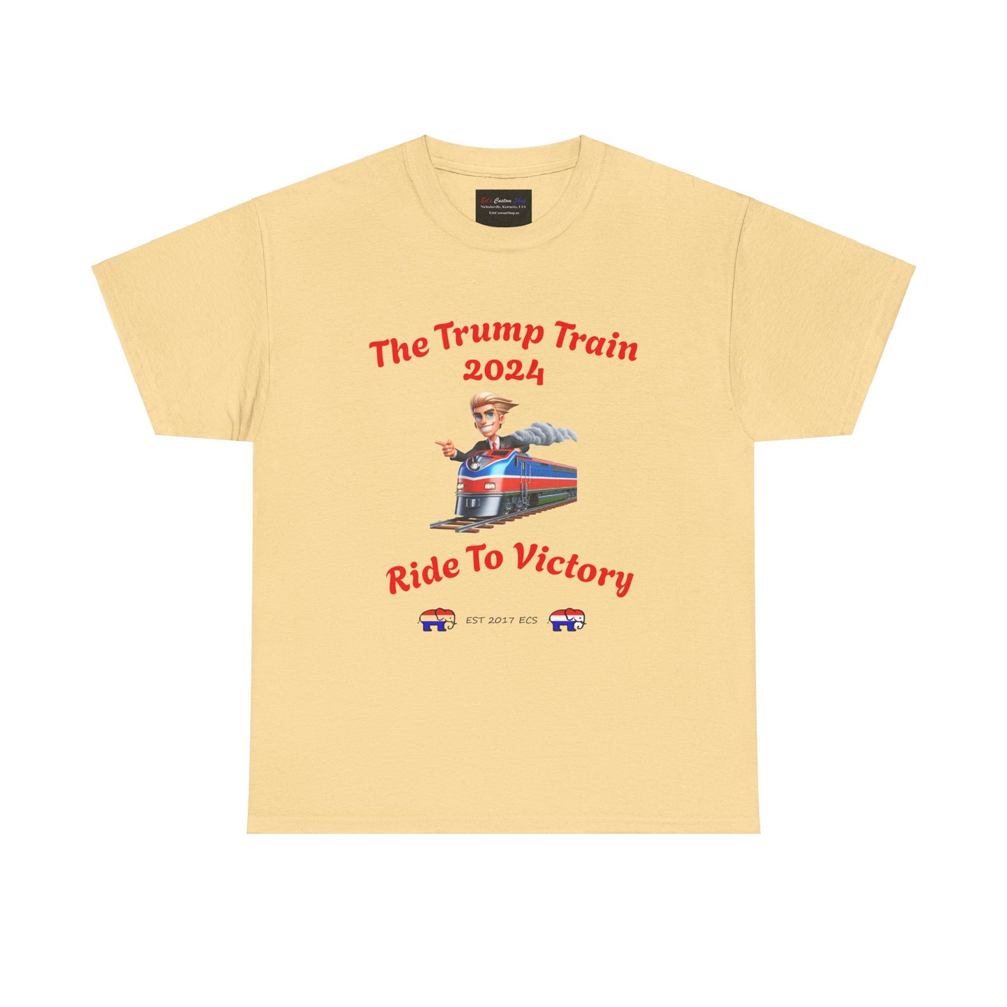 Trump Train 2024 Unisex Tee - Republican Gift Shirt