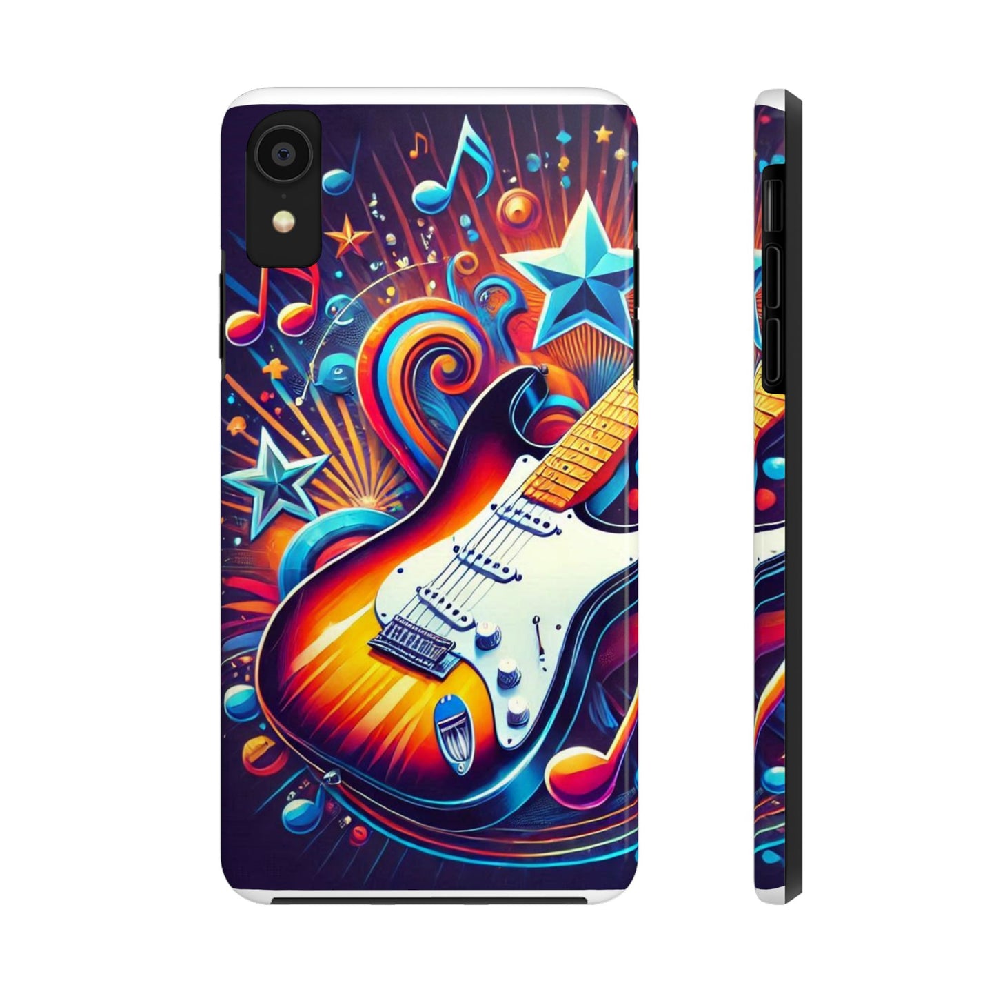 Vibrant Guitar Phone Case - Perfect for Music Lovers