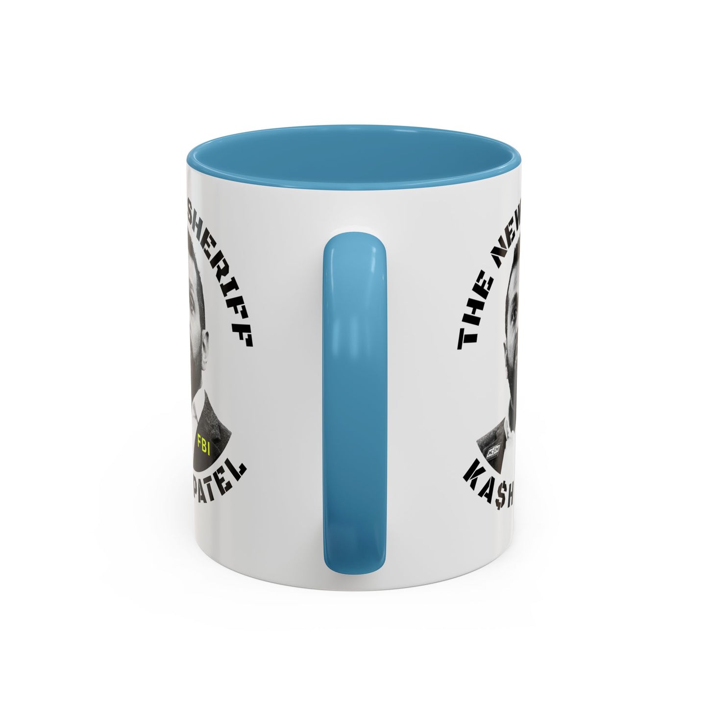 Funny Sheriff Coffee Mug - Kash Patel Design | 11 & 15oz