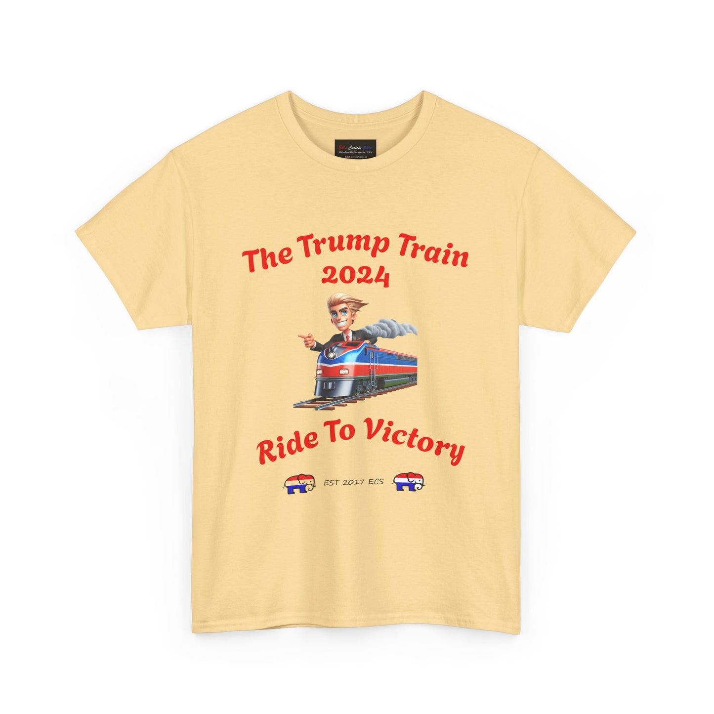 Trump Train 2024 Unisex Tee - Republican Gift Shirt