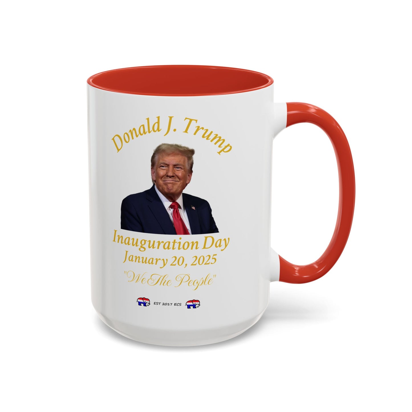 Donald J. Trump Inauguration Day Coffee Mug - 11oz & 15oz Celebrate January 20, 2025