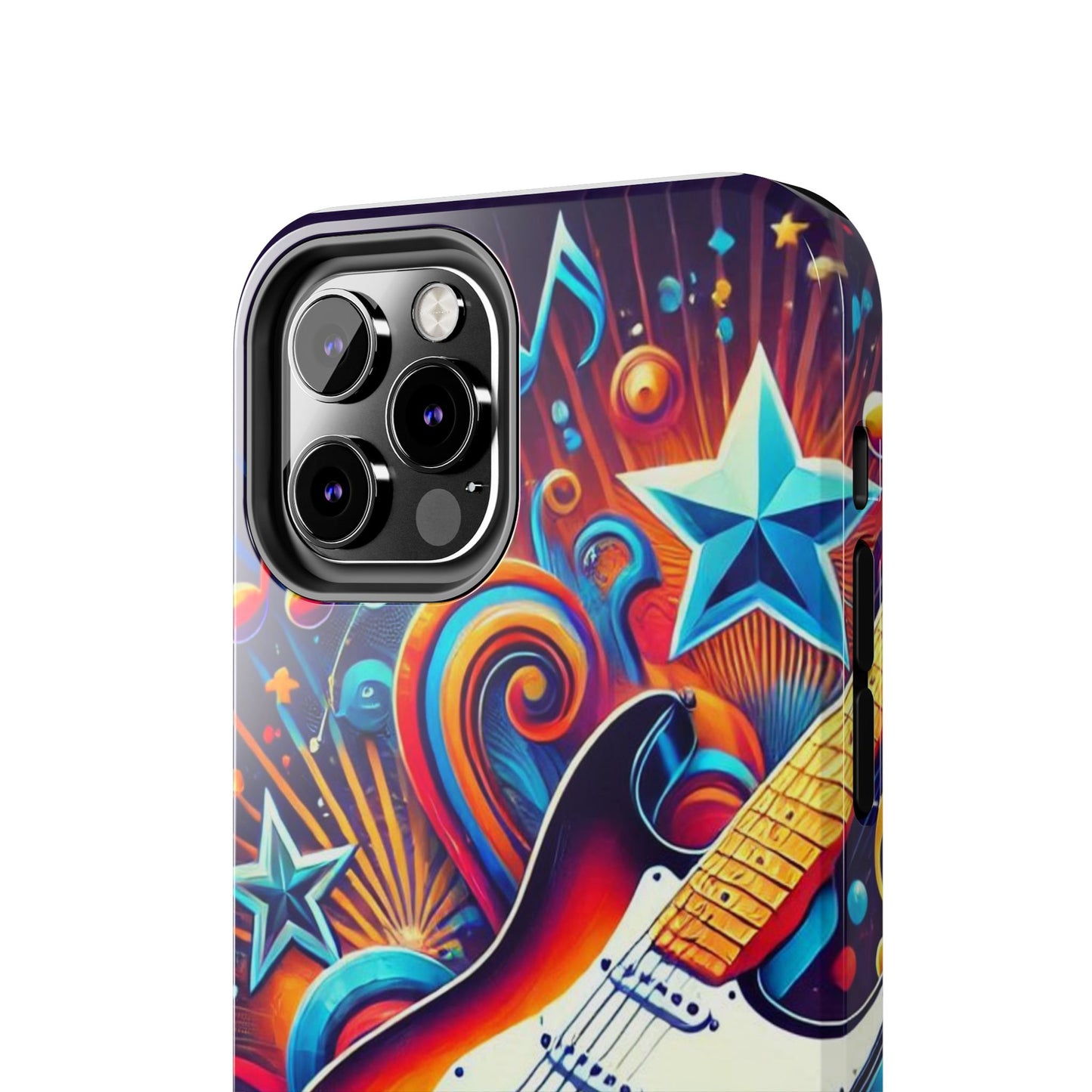 Vibrant Guitar Phone Case - Perfect for Music Lovers