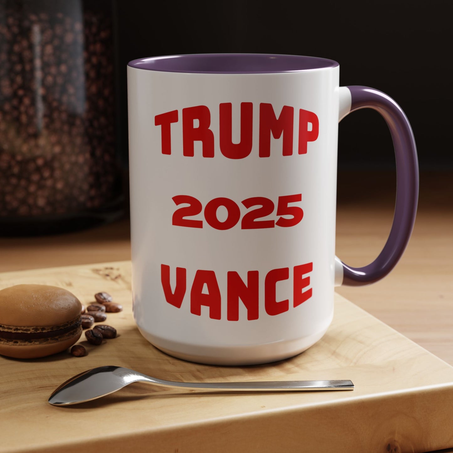 Political Statement Coffee Mug - Trump 2025 Vance