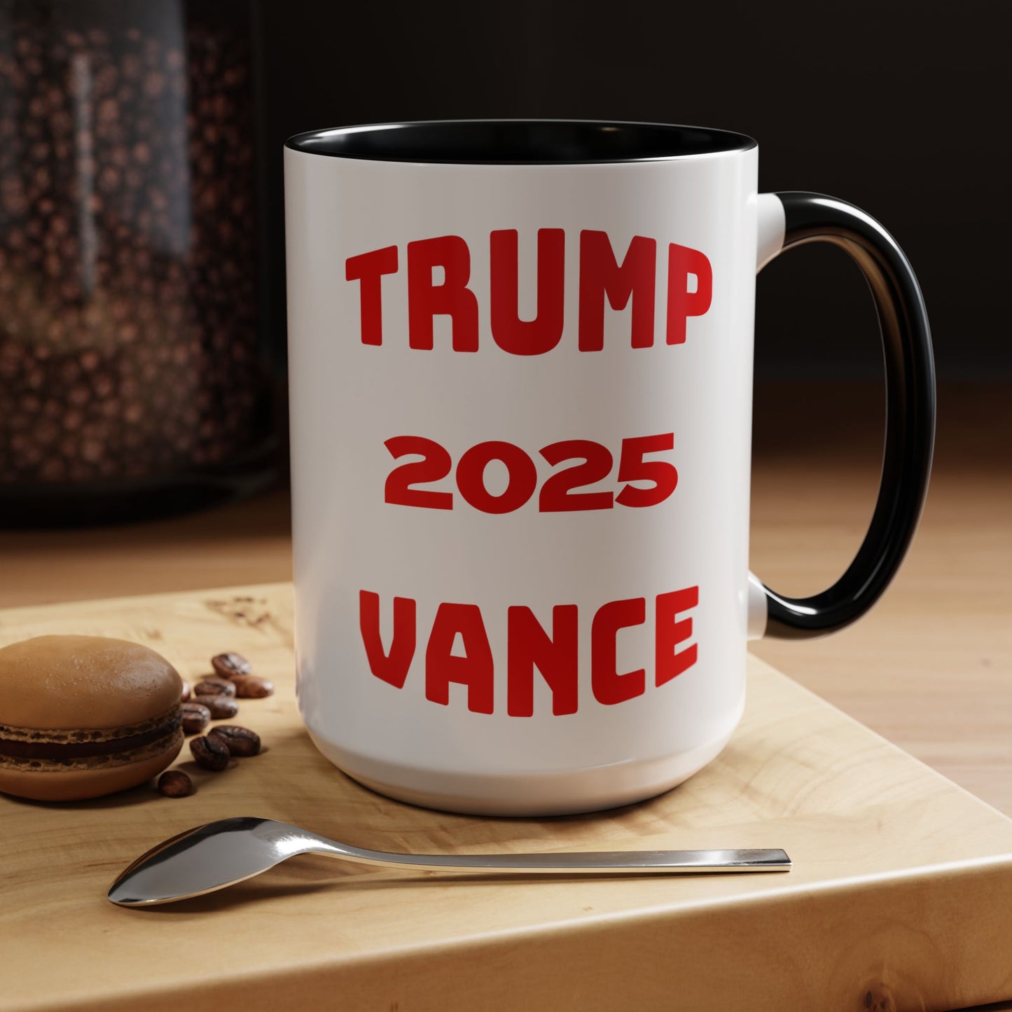 Political Statement Coffee Mug - Trump 2025 Vance