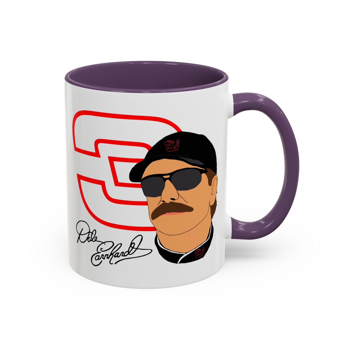 Mug - Dale Earnhardt Sr. #3 NASCAR Stock Car Racing Fan Coffee Cup 11oz 15oz