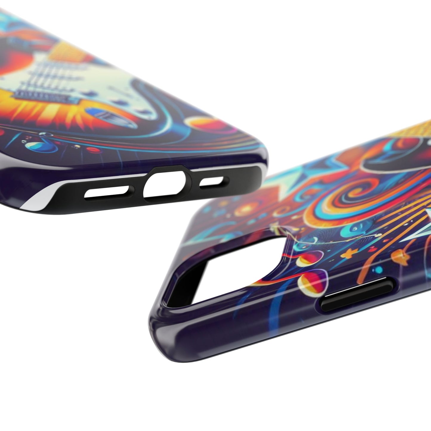 Vibrant Guitar Phone Case - Perfect for Music Lovers