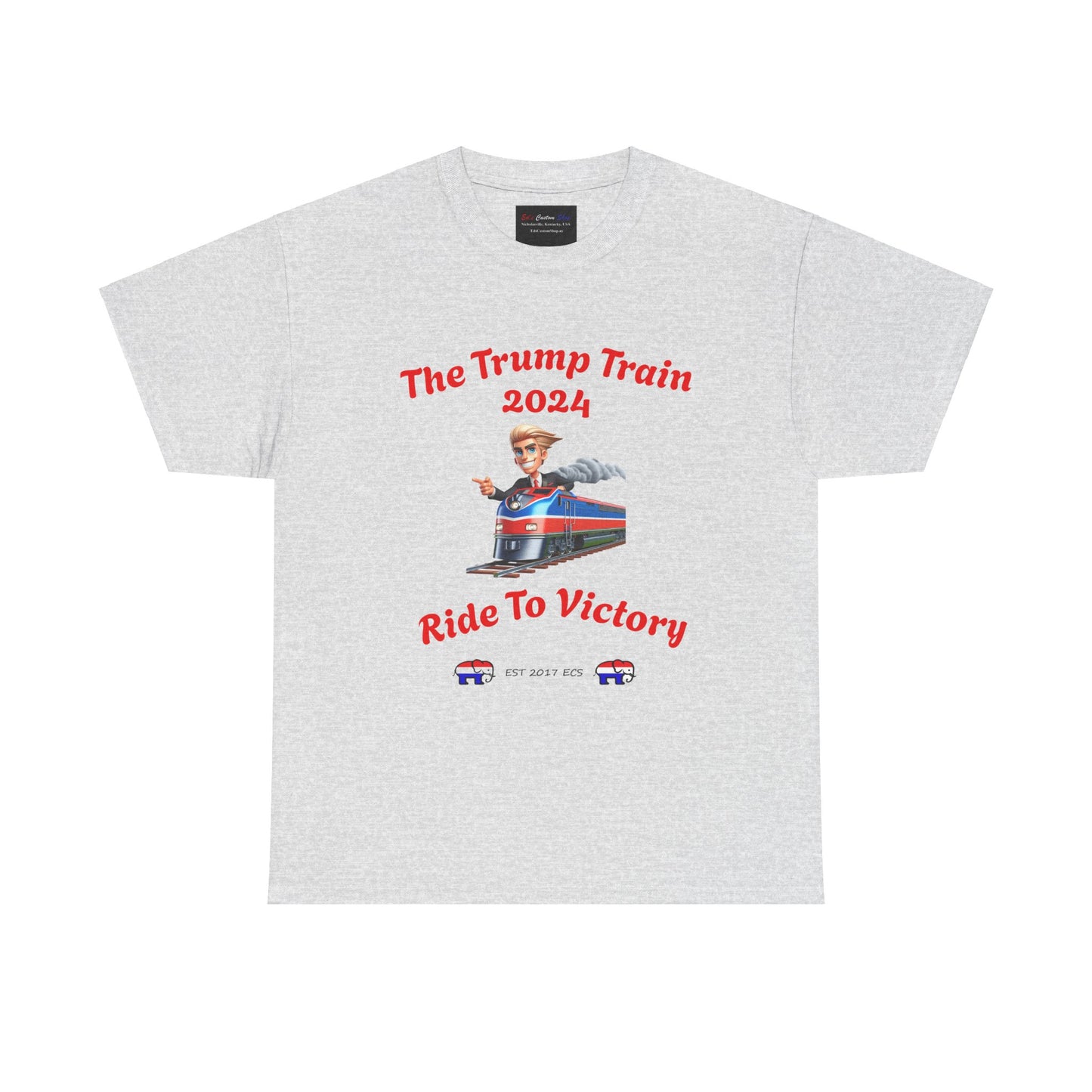 Trump Train 2024 Unisex Tee - Republican Gift Shirt