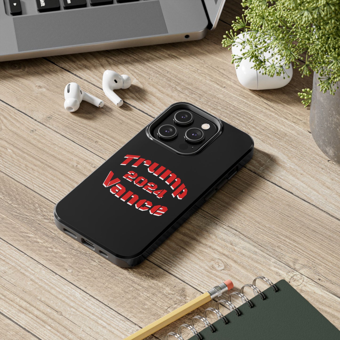 Trump 2024 Vance Tough Phone Case - Durable & Stylish for Political Enthusiasts