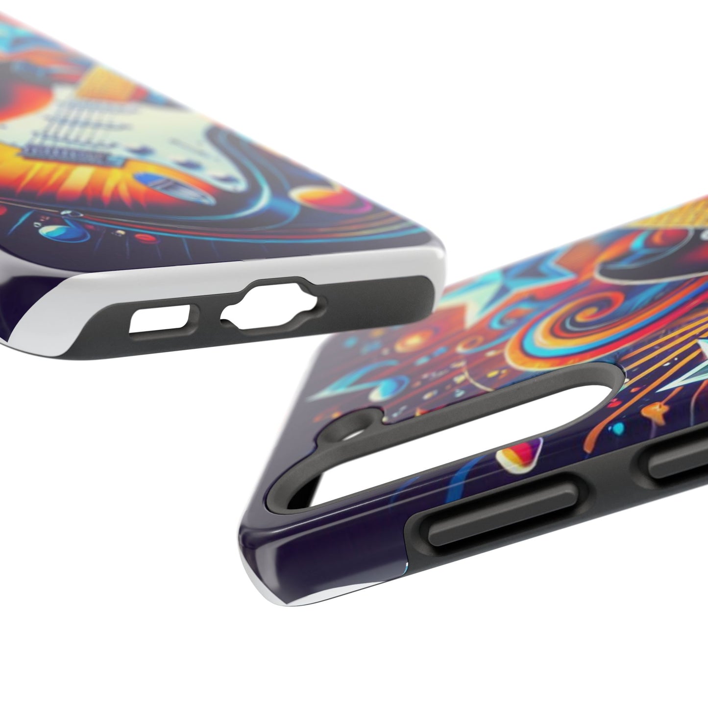 Vibrant Guitar Phone Case - Perfect for Music Lovers