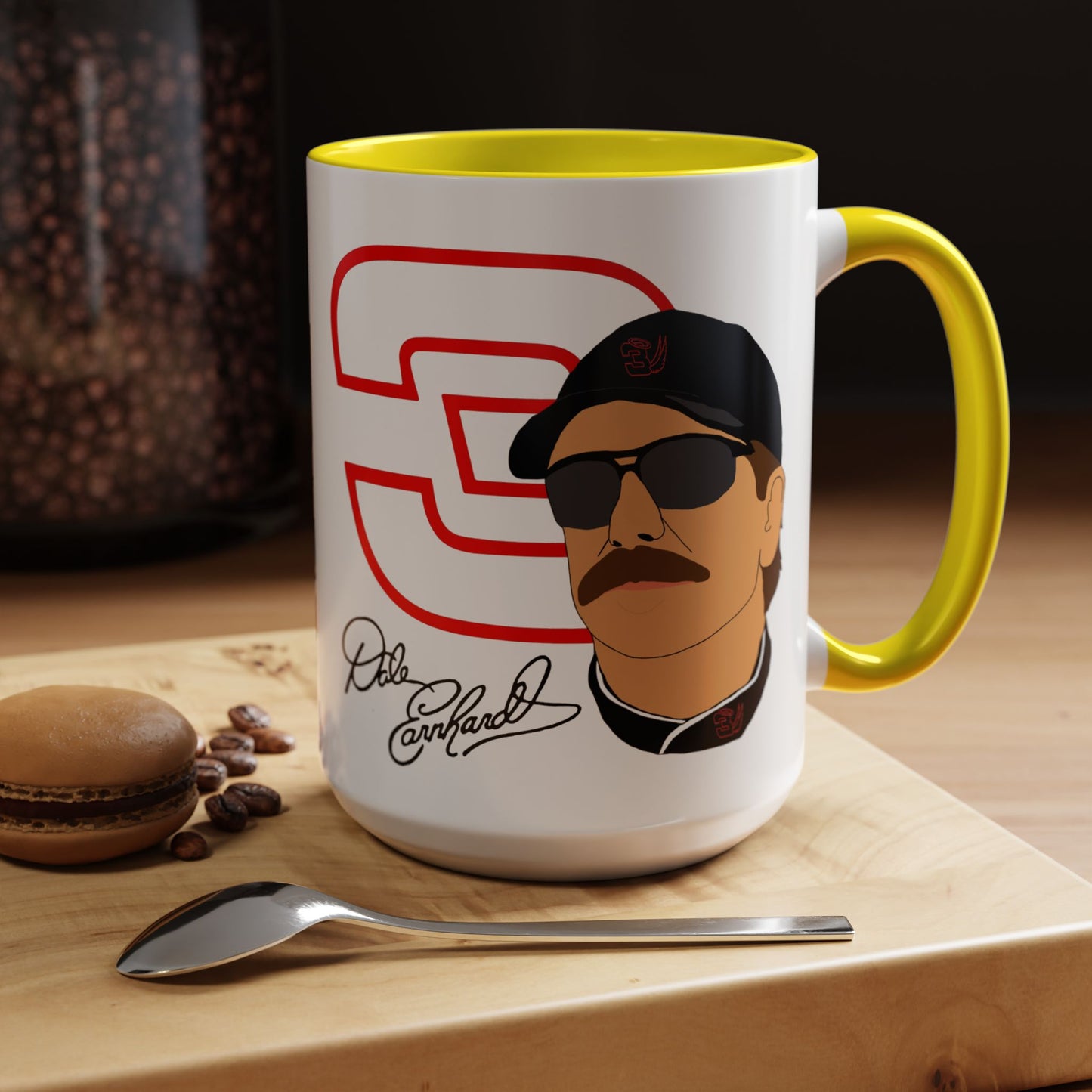 Mug - Dale Earnhardt Sr. #3 NASCAR Stock Car Racing Fan Coffee Cup 11oz 15oz