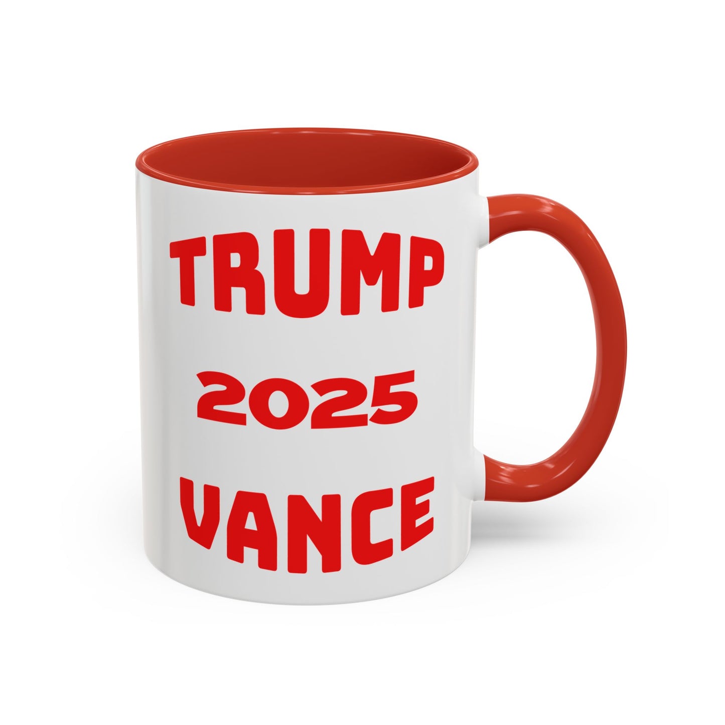 Political Statement Coffee Mug - Trump 2025 Vance