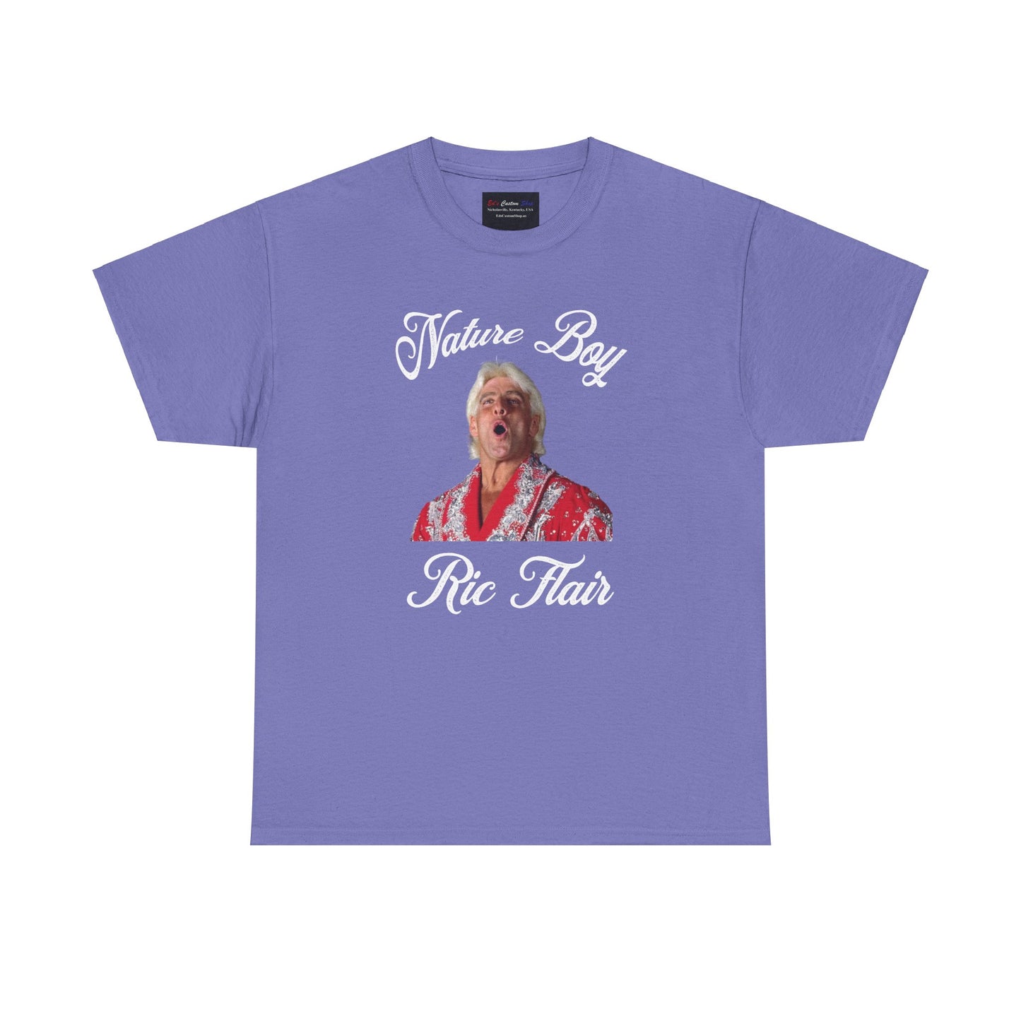 Nature Boy Ric Flair Unisex Heavy Cotton Tee - Vintage Wrestling Shirt