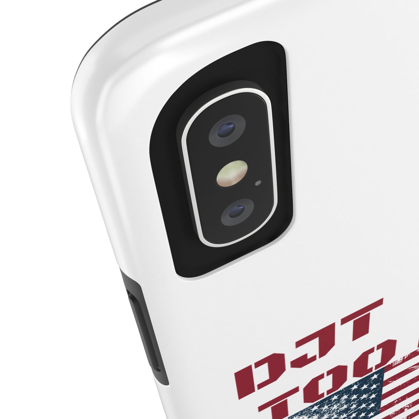 Patriotic Tough Phone Case - DJT JDV Too Big to Rig 2024