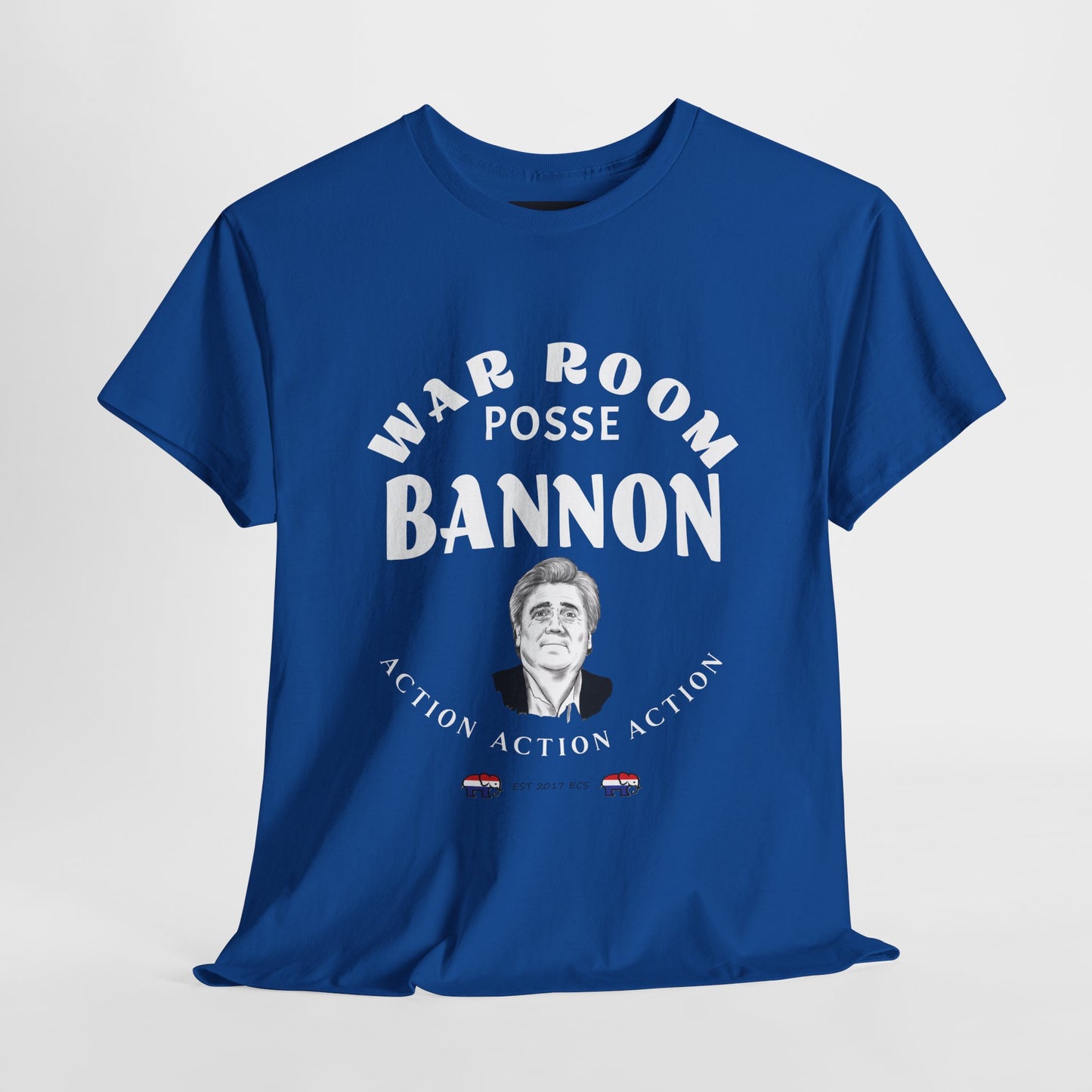 Political Men's Tee - Steve Bannon Republican Trump Support RAV