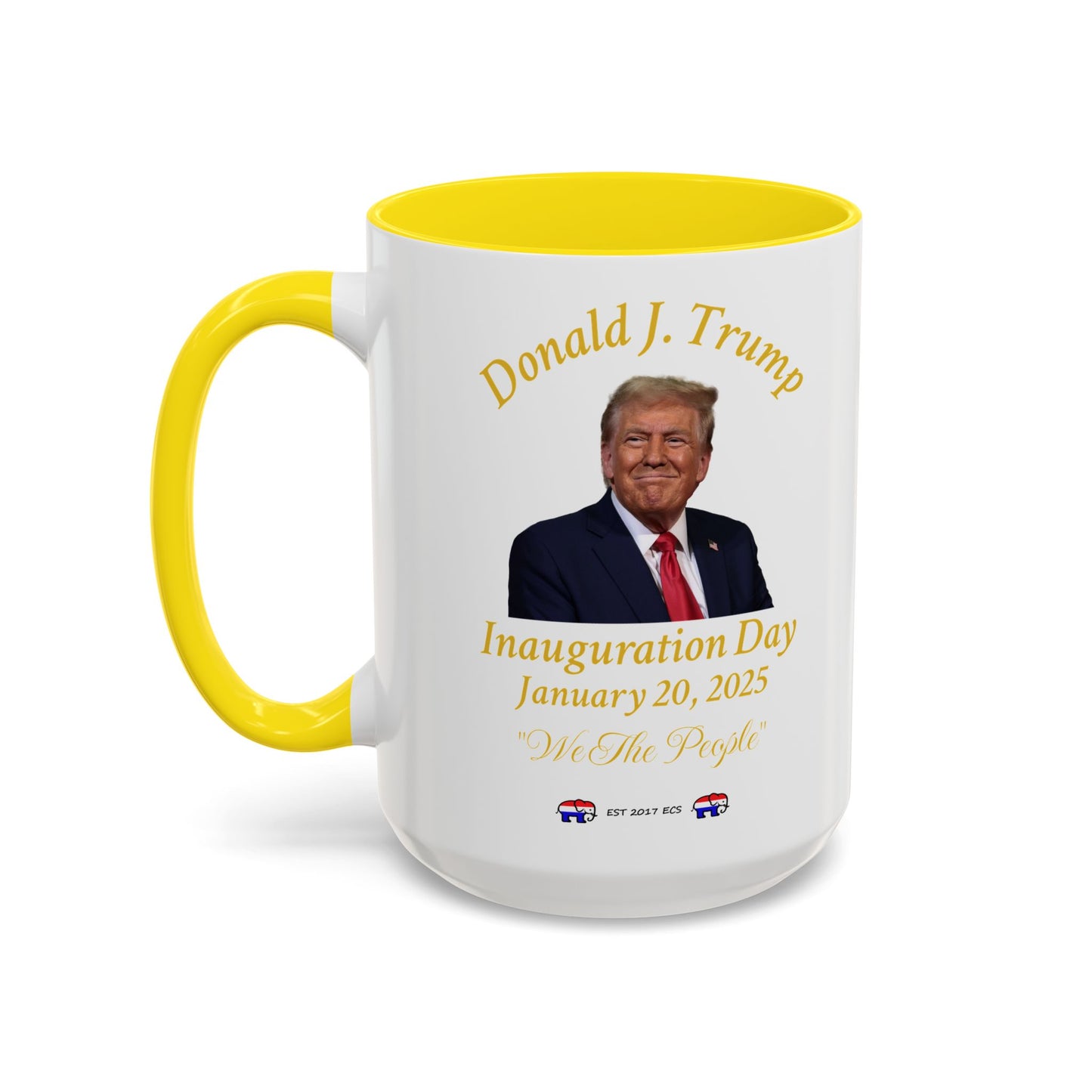 Donald J. Trump Inauguration Day Coffee Mug - 11oz & 15oz Celebrate January 20, 2025