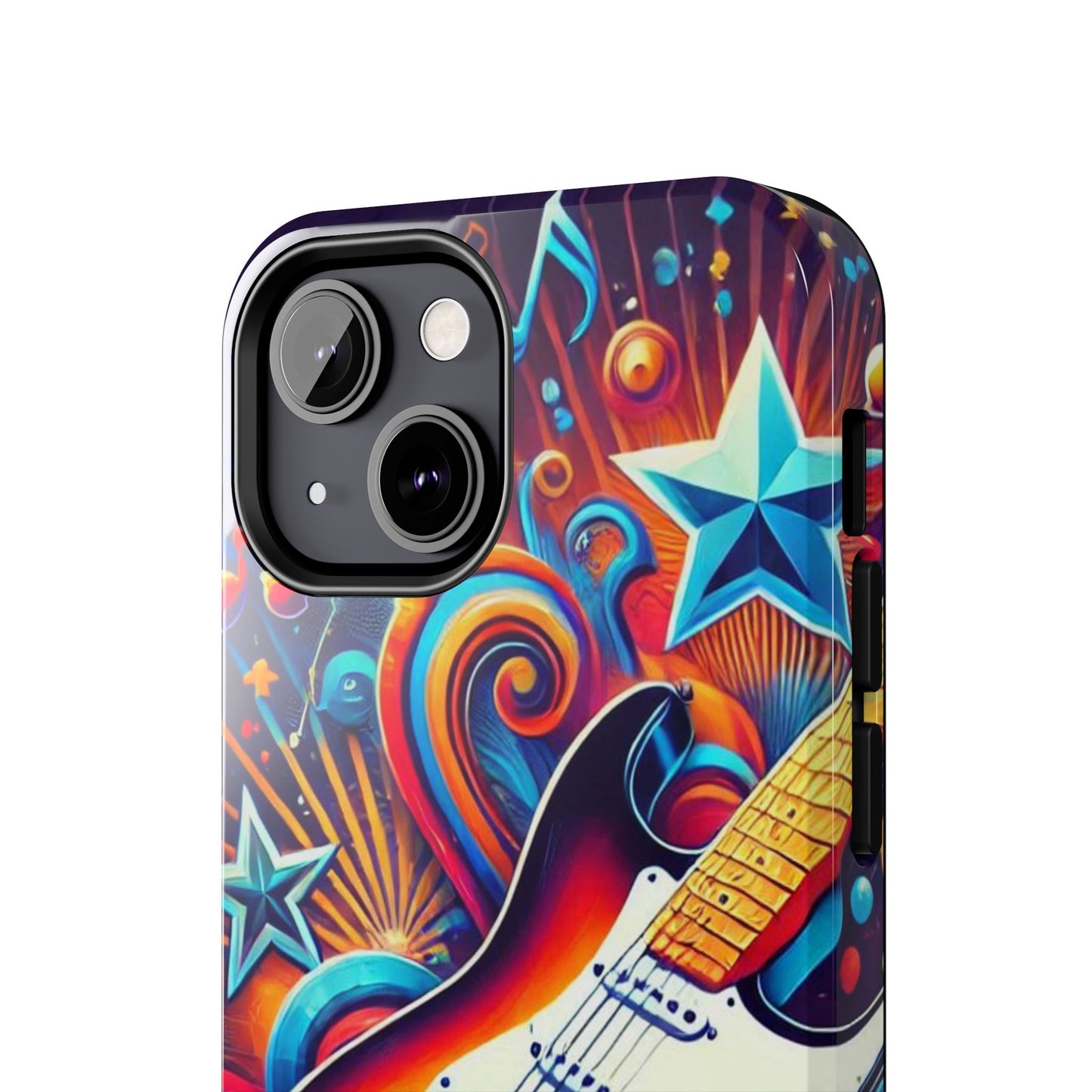 Vibrant Guitar Phone Case - Perfect for Music Lovers