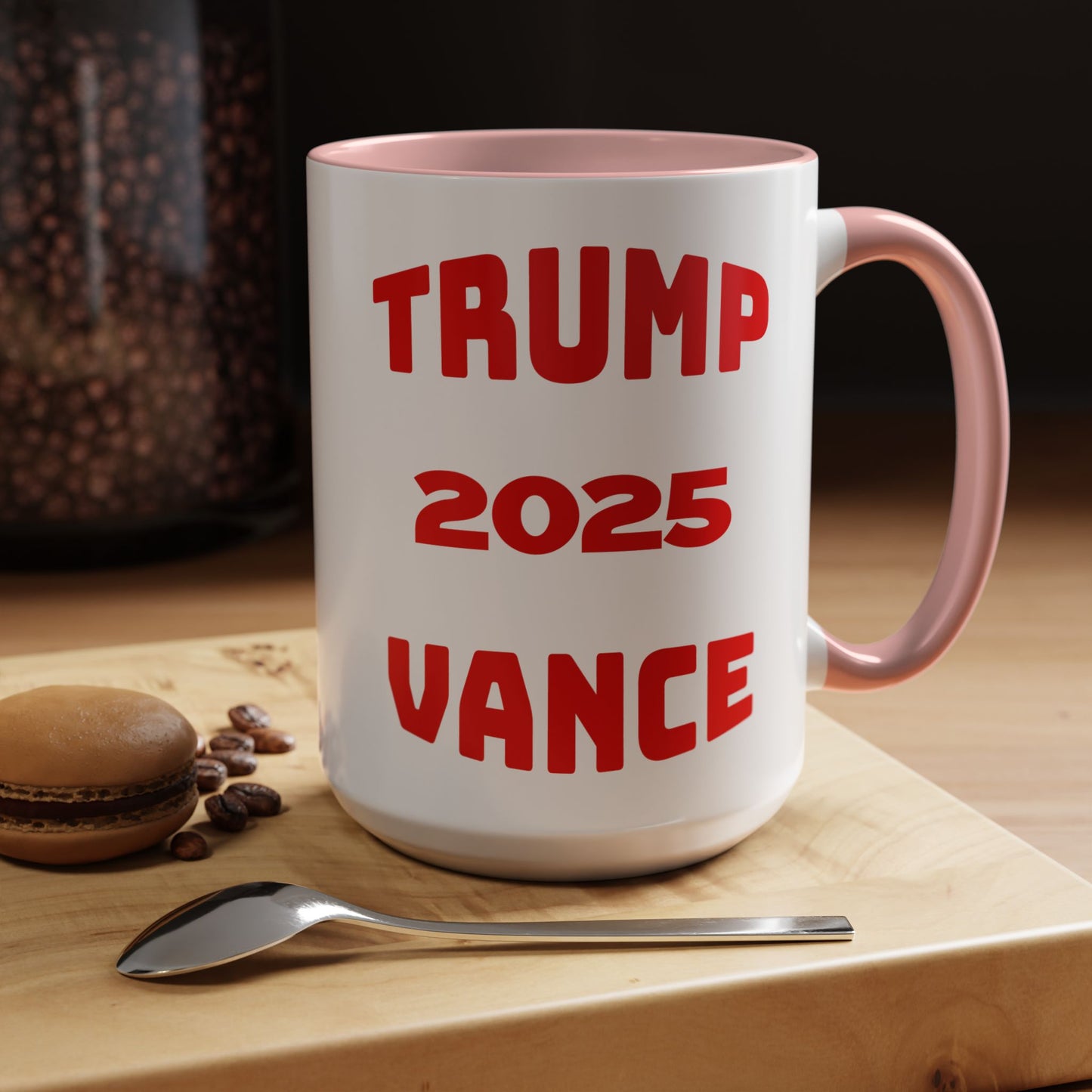 Political Statement Coffee Mug - Trump 2025 Vance