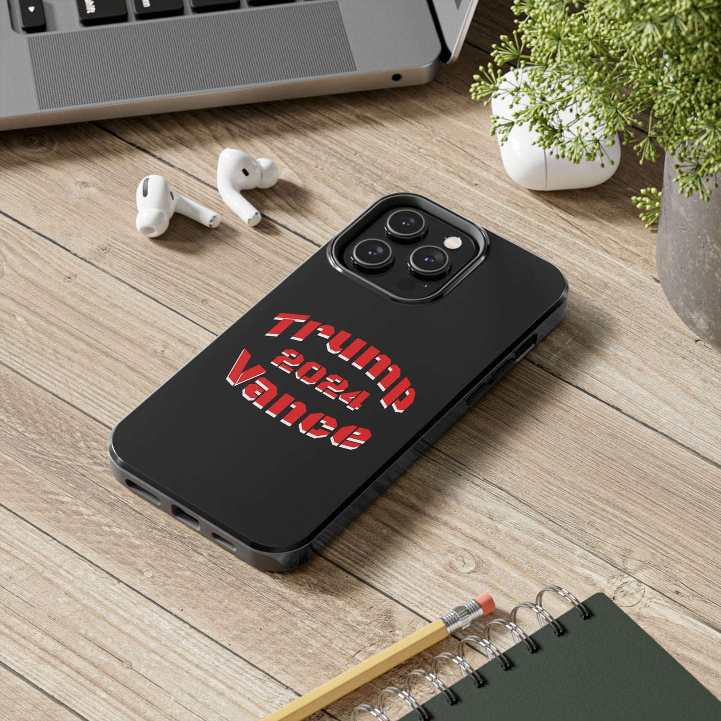 Trump 2024 Vance Tough Phone Case - Durable & Stylish for Political Enthusiasts