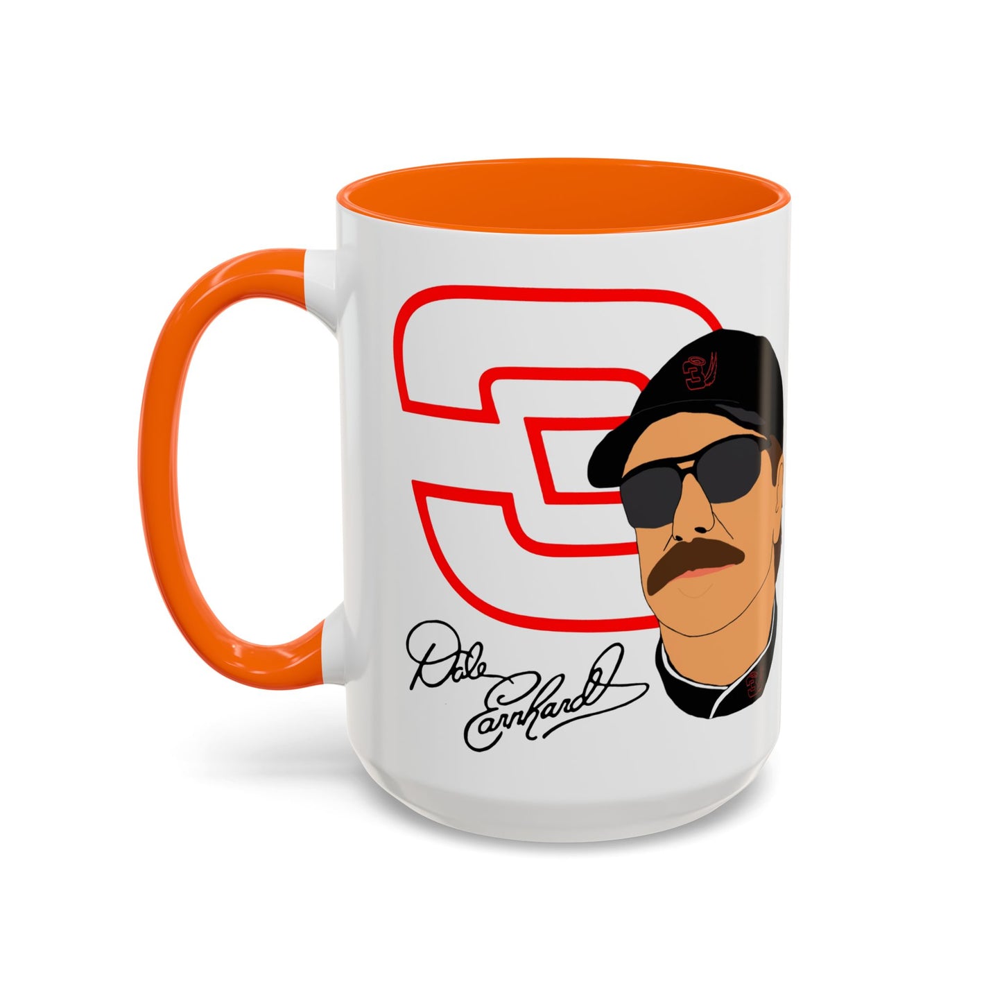 Mug - Dale Earnhardt Sr. #3 NASCAR Stock Car Racing Fan Coffee Cup 11oz 15oz