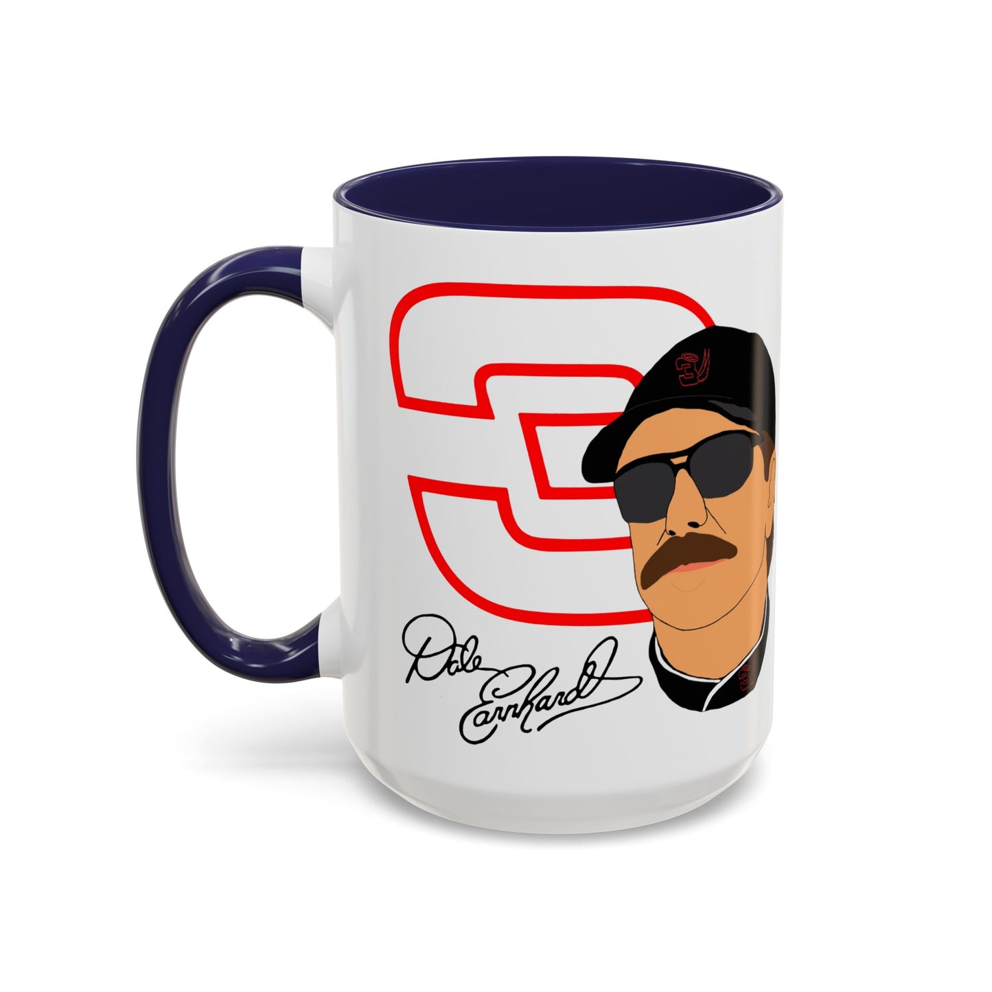 Mug - Dale Earnhardt Sr. #3 NASCAR Stock Car Racing Fan Coffee Cup 11oz 15oz