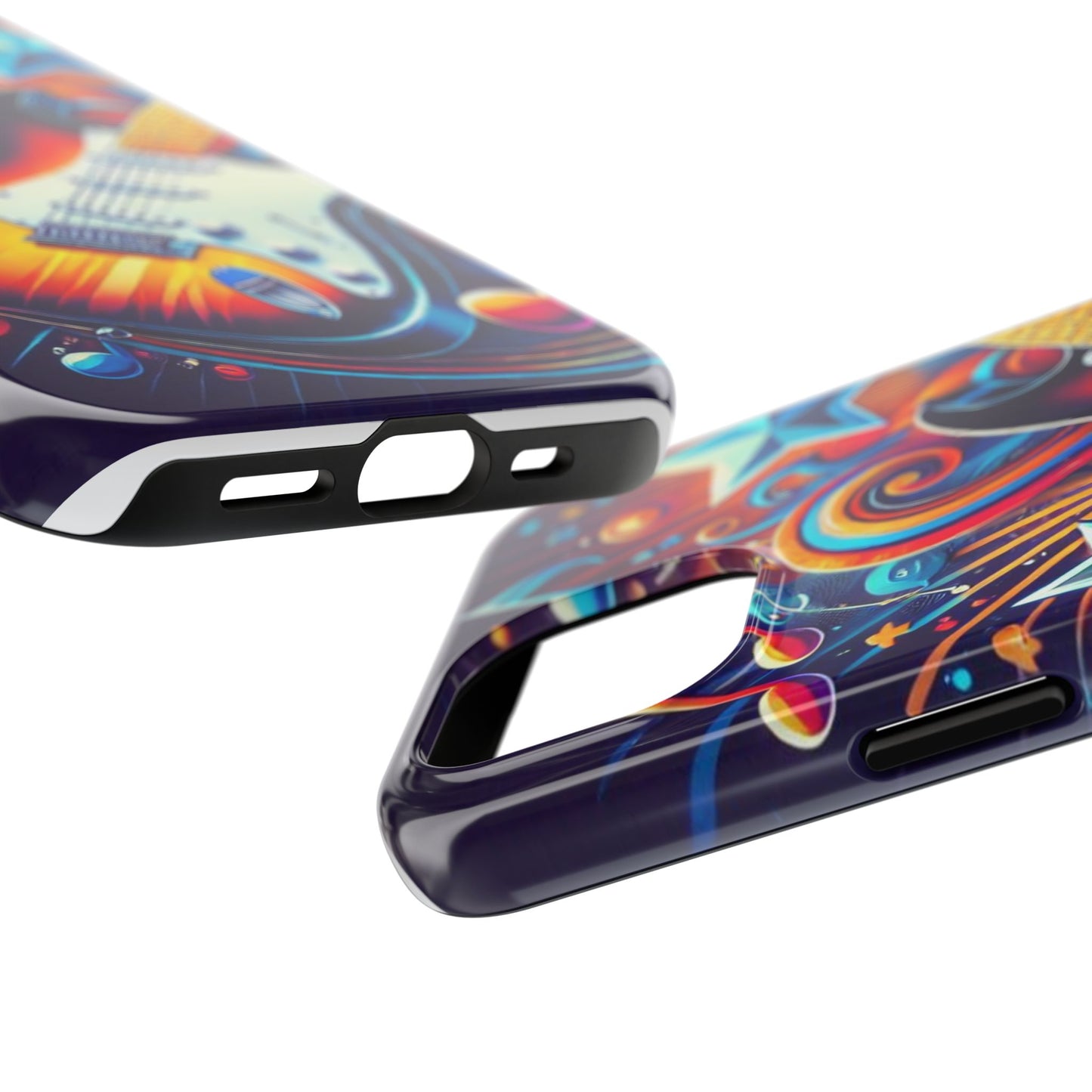 Vibrant Guitar Phone Case - Perfect for Music Lovers