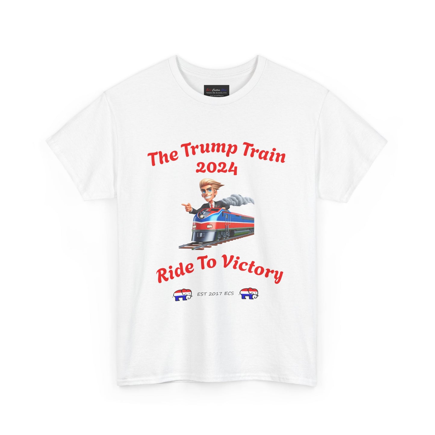 Trump Train 2024 Unisex Tee - Republican Gift Shirt