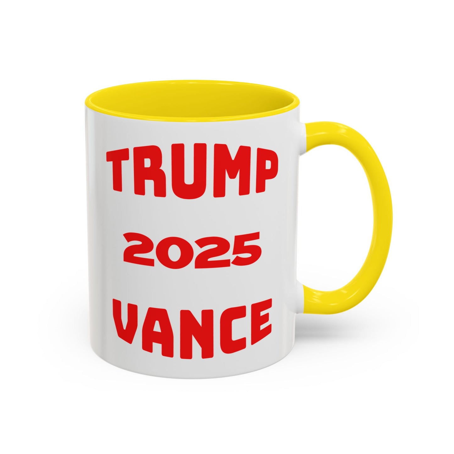 Political Statement Coffee Mug - Trump 2025 Vance