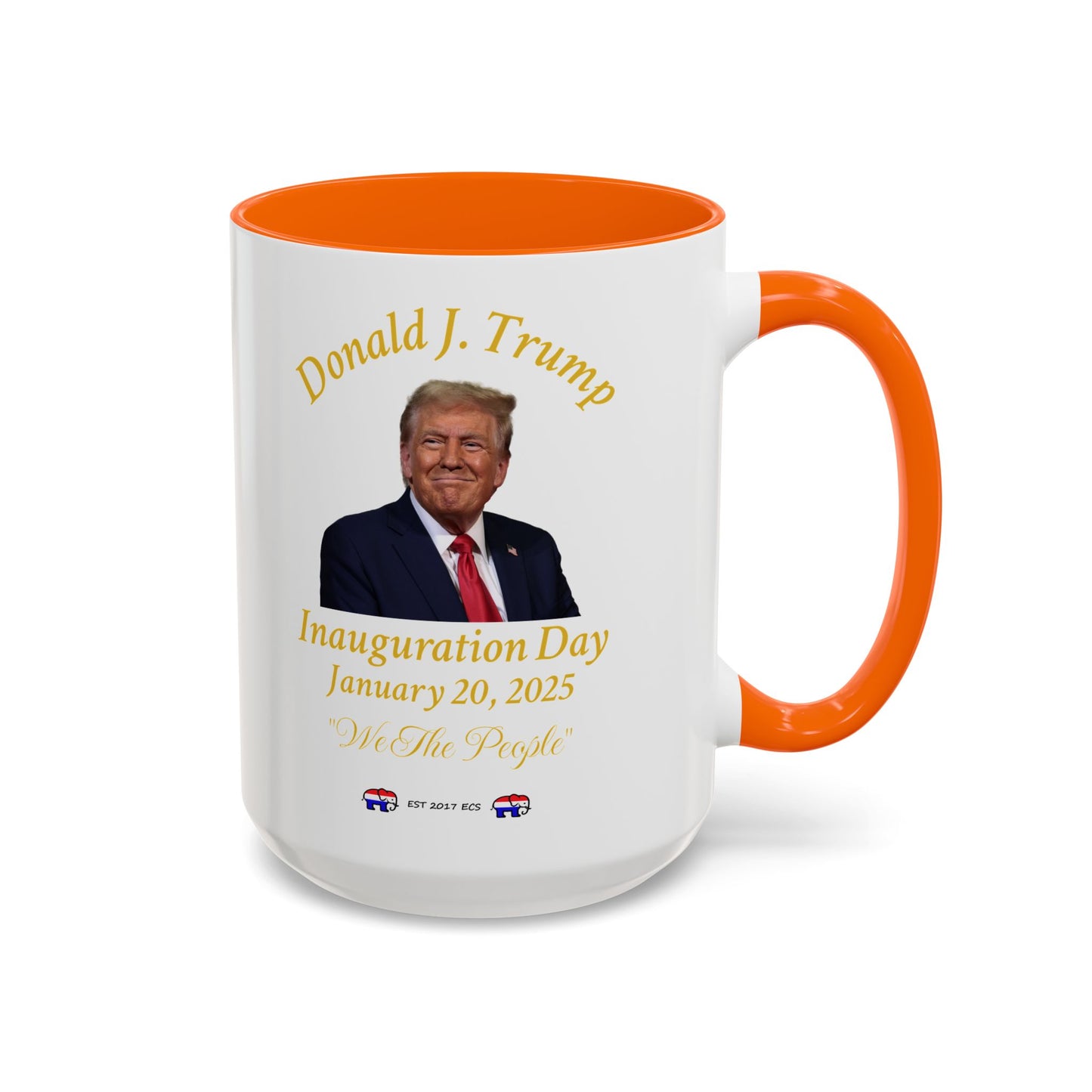 Donald J. Trump Inauguration Day Coffee Mug - 11oz & 15oz Celebrate January 20, 2025