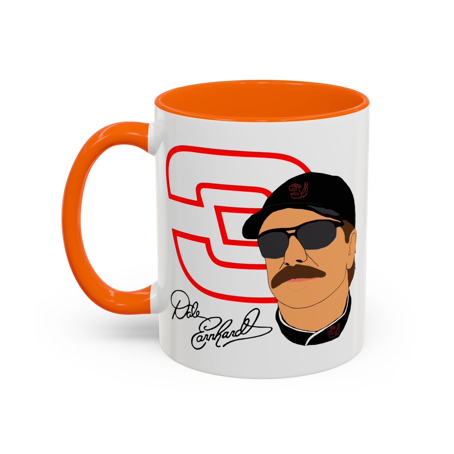 Mug - Dale Earnhardt Sr. #3 NASCAR Stock Car Racing Fan Coffee Cup 11oz 15oz