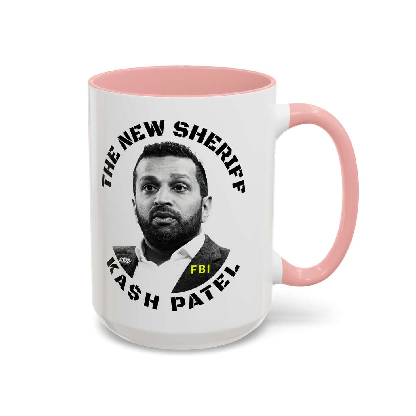 Funny Sheriff Coffee Mug - Kash Patel Design | 11 & 15oz