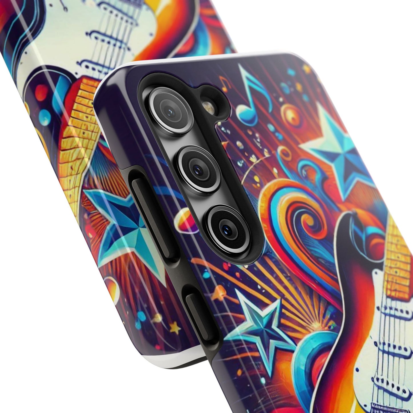 Vibrant Guitar Phone Case - Perfect for Music Lovers