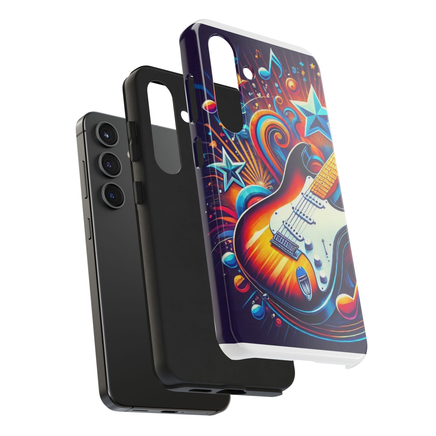 Vibrant Guitar Phone Case - Perfect for Music Lovers