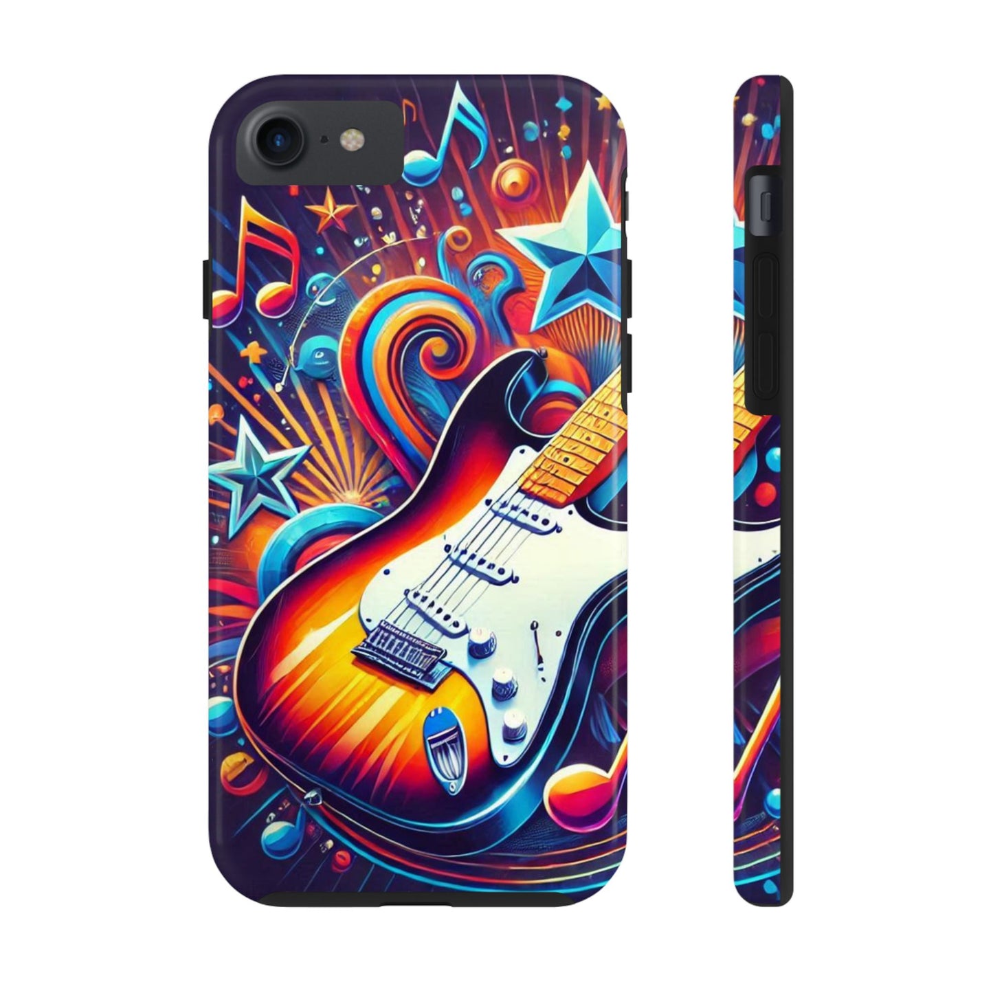 Vibrant Guitar Phone Case - Perfect for Music Lovers