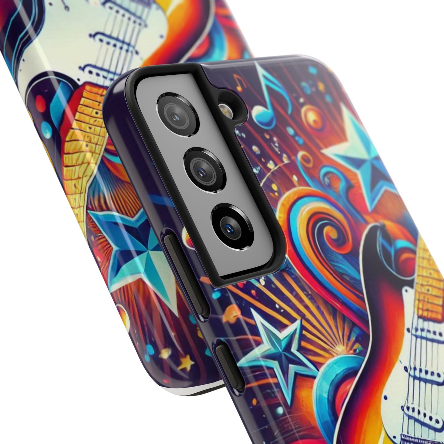 Vibrant Guitar Phone Case - Perfect for Music Lovers