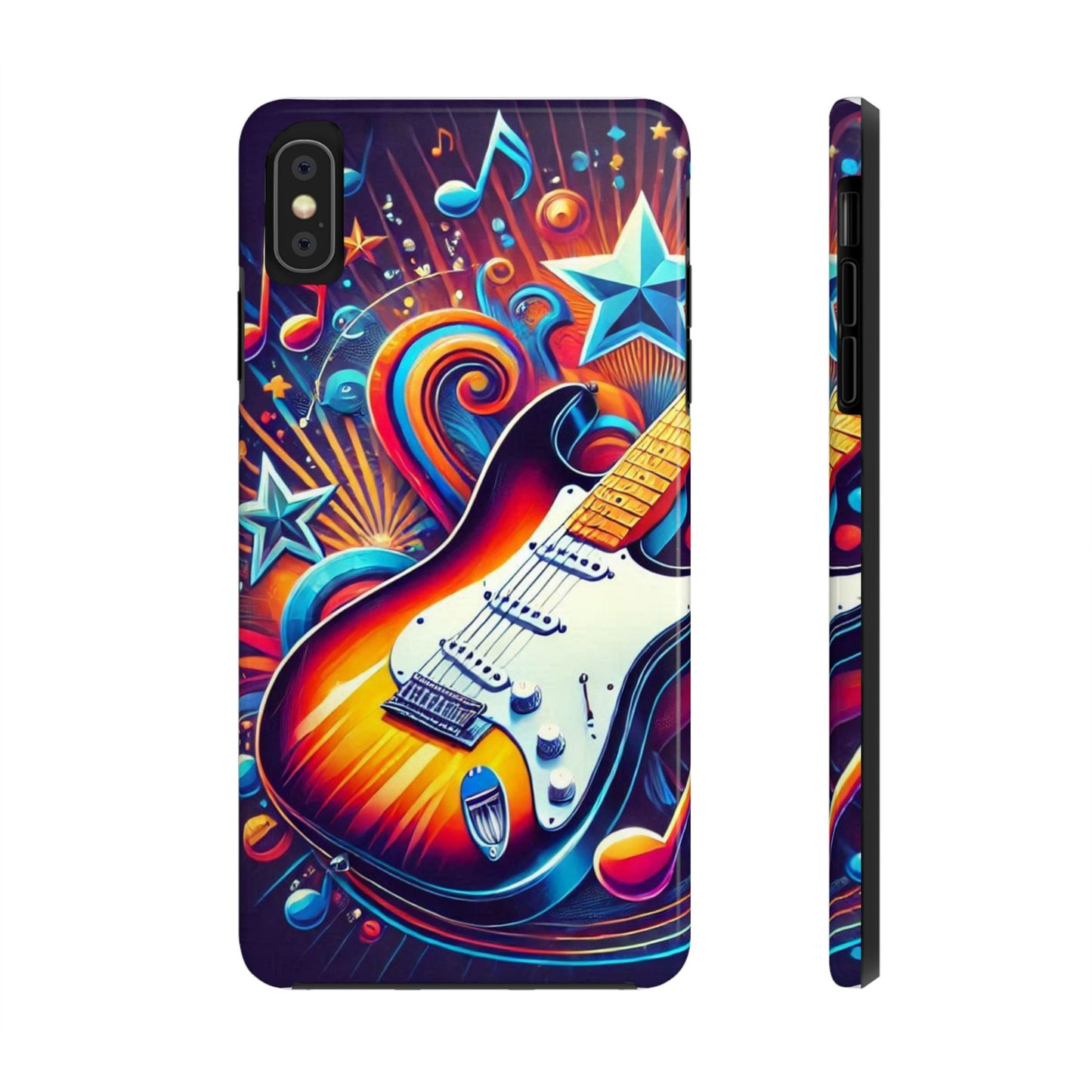 Vibrant Guitar Phone Case - Perfect for Music Lovers