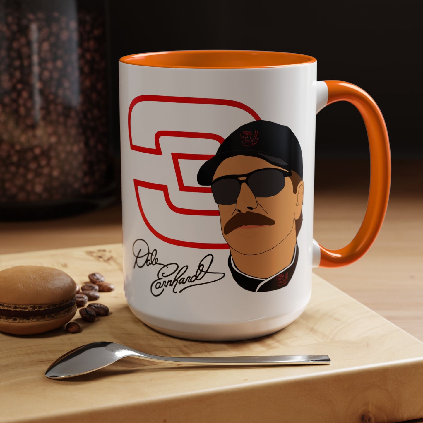 Mug - Dale Earnhardt Sr. #3 NASCAR Stock Car Racing Fan Coffee Cup 11oz 15oz