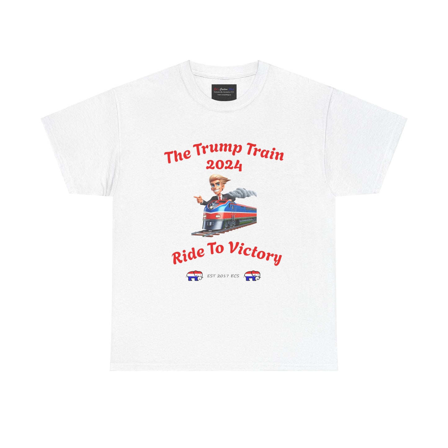 Trump Train 2024 Unisex Tee - Republican Gift Shirt