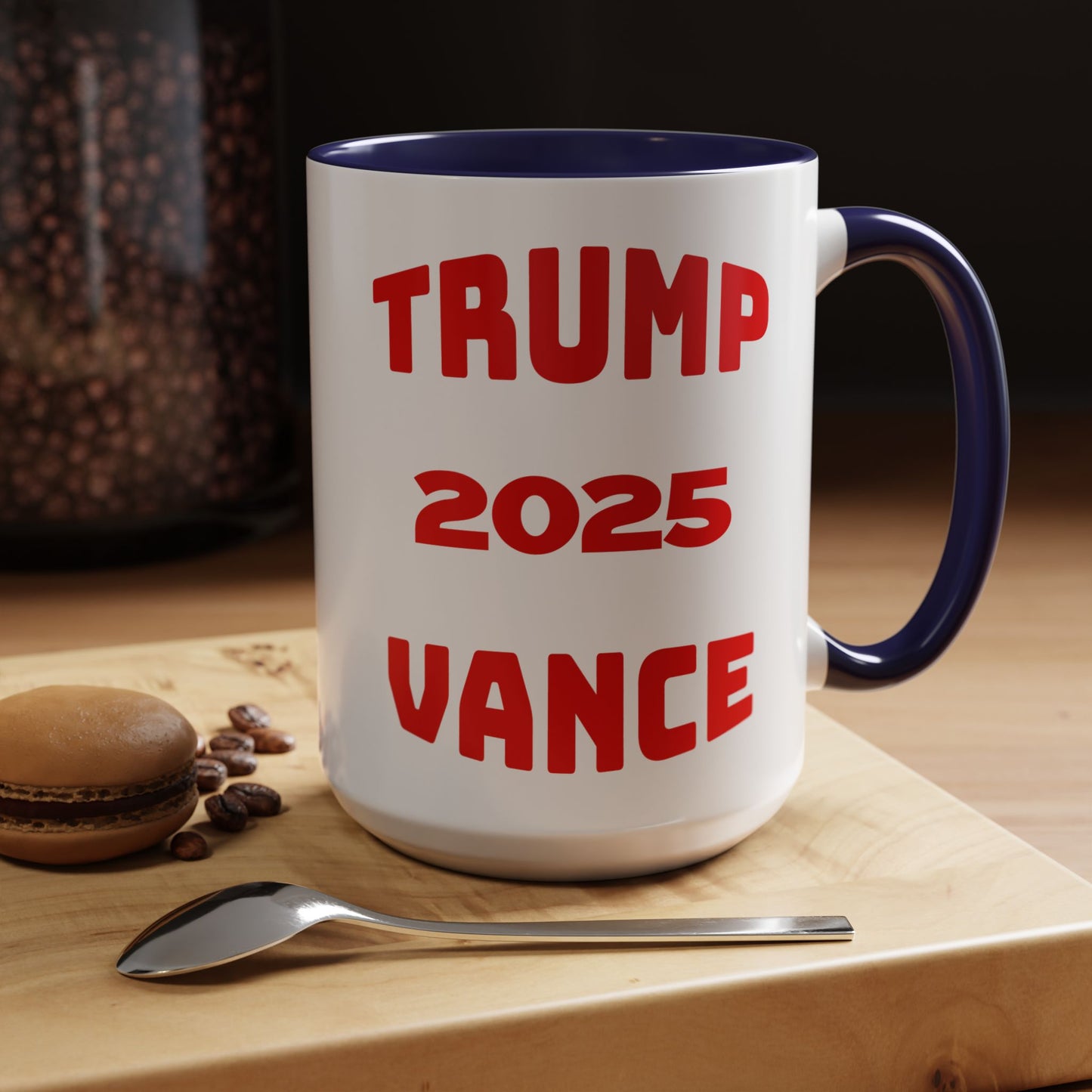 Political Statement Coffee Mug - Trump 2025 Vance