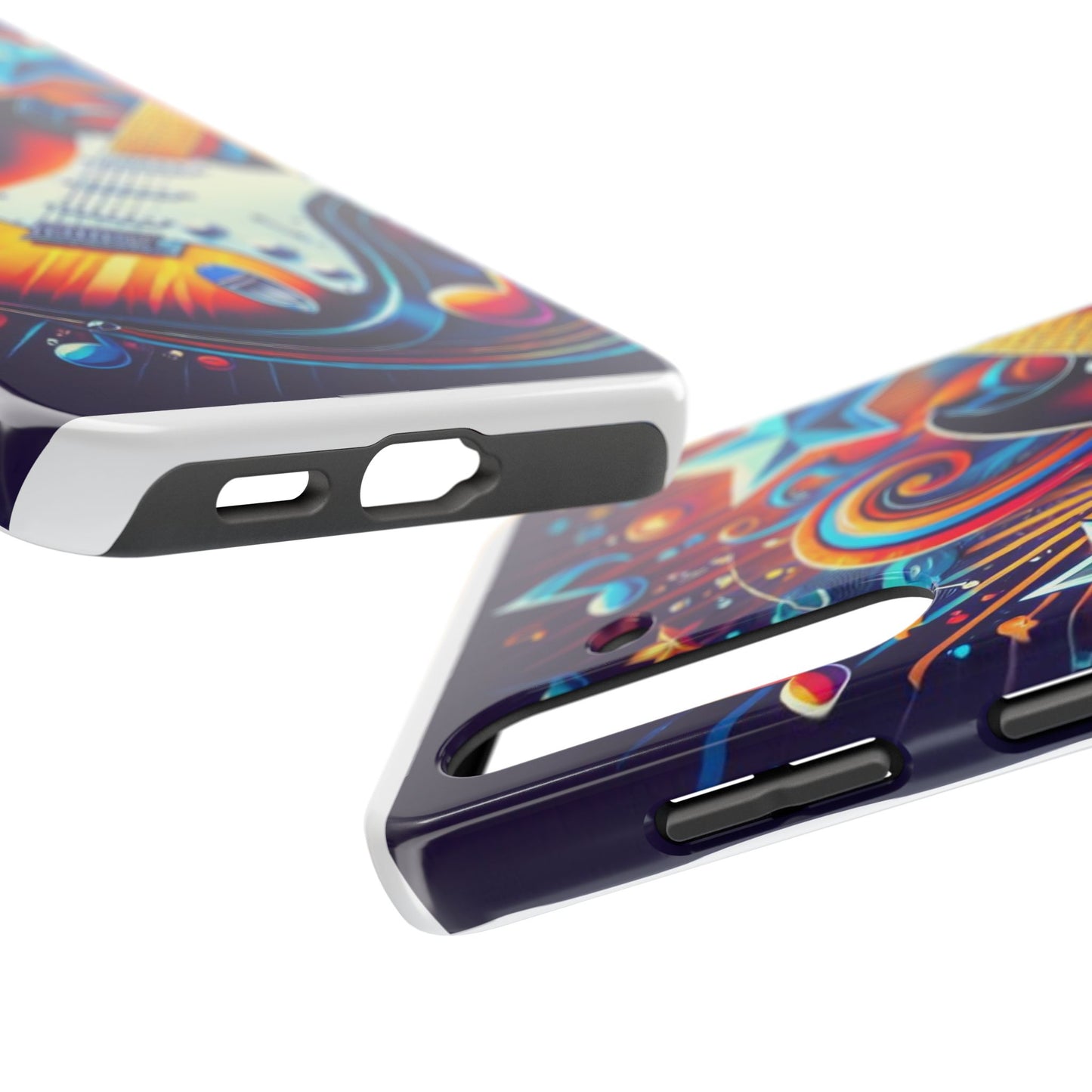 Vibrant Guitar Phone Case - Perfect for Music Lovers