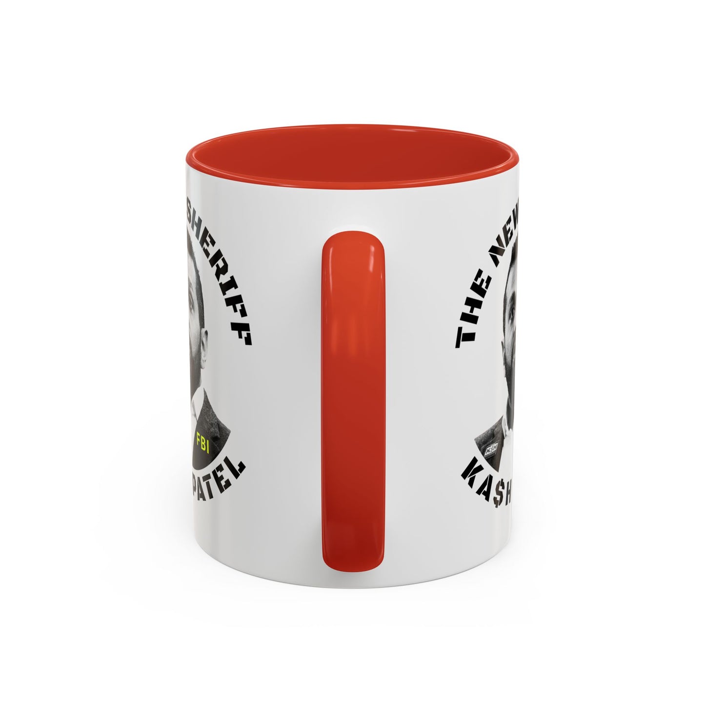 Funny Sheriff Coffee Mug - Kash Patel Design | 11 & 15oz