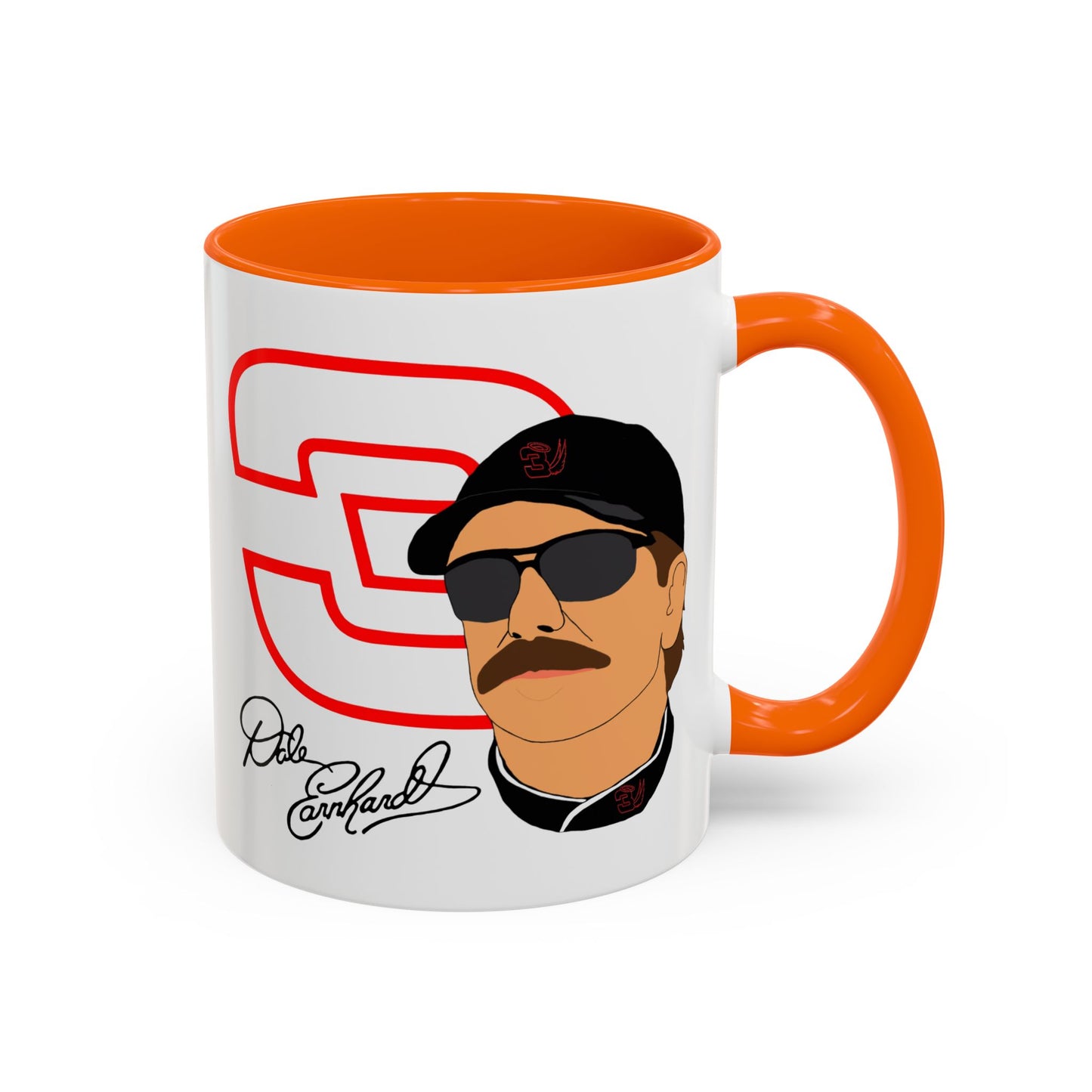 Mug - Dale Earnhardt Sr. #3 NASCAR Stock Car Racing Fan Coffee Cup 11oz 15oz