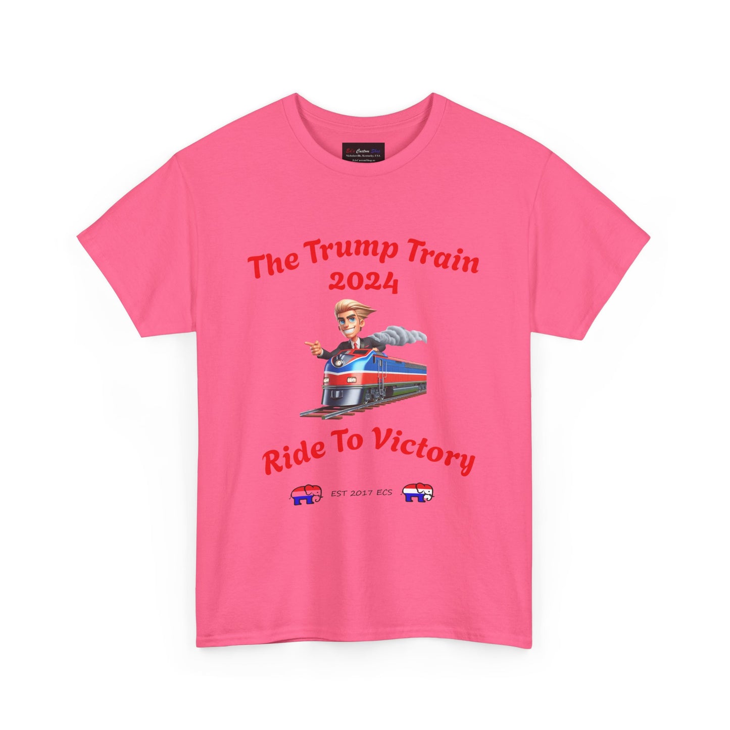 Trump Train 2024 Unisex Tee - Republican Gift Shirt